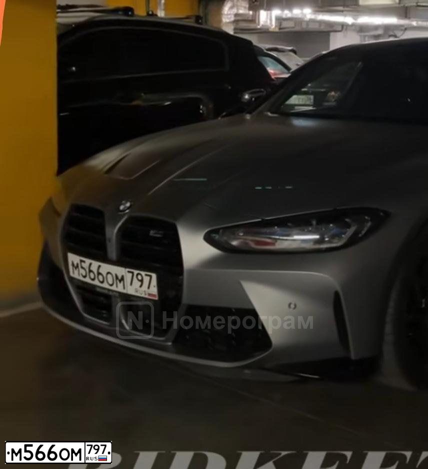 Фото автомобиля BMW M3, 2023 — госномер М566ОМ797