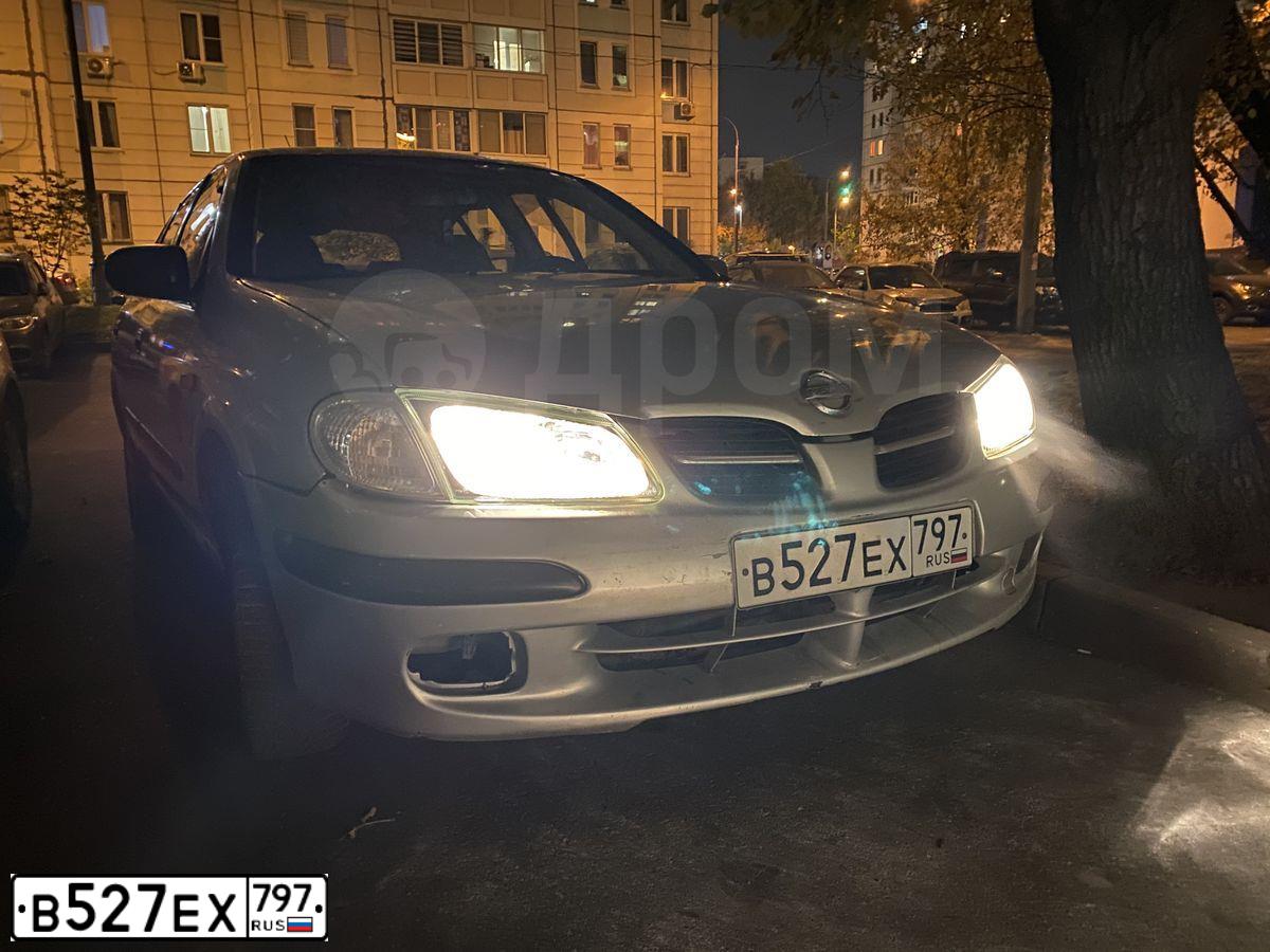 Фото автомобиля NISSAN ALMERA, 2000 — госномер К656ХА134
