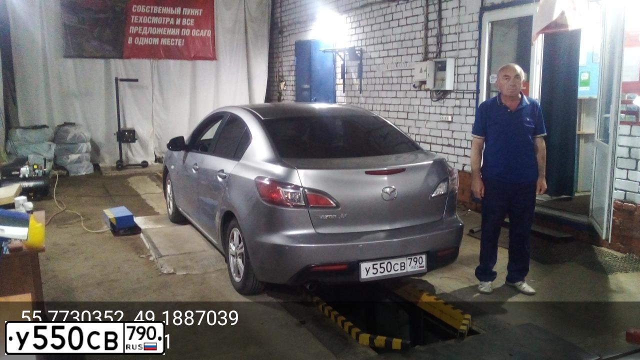 Фото автомобиля MAZDA 3, 2011 — госномер С252АТ716. Цвет: СЕРЕБРИСТЫЙ