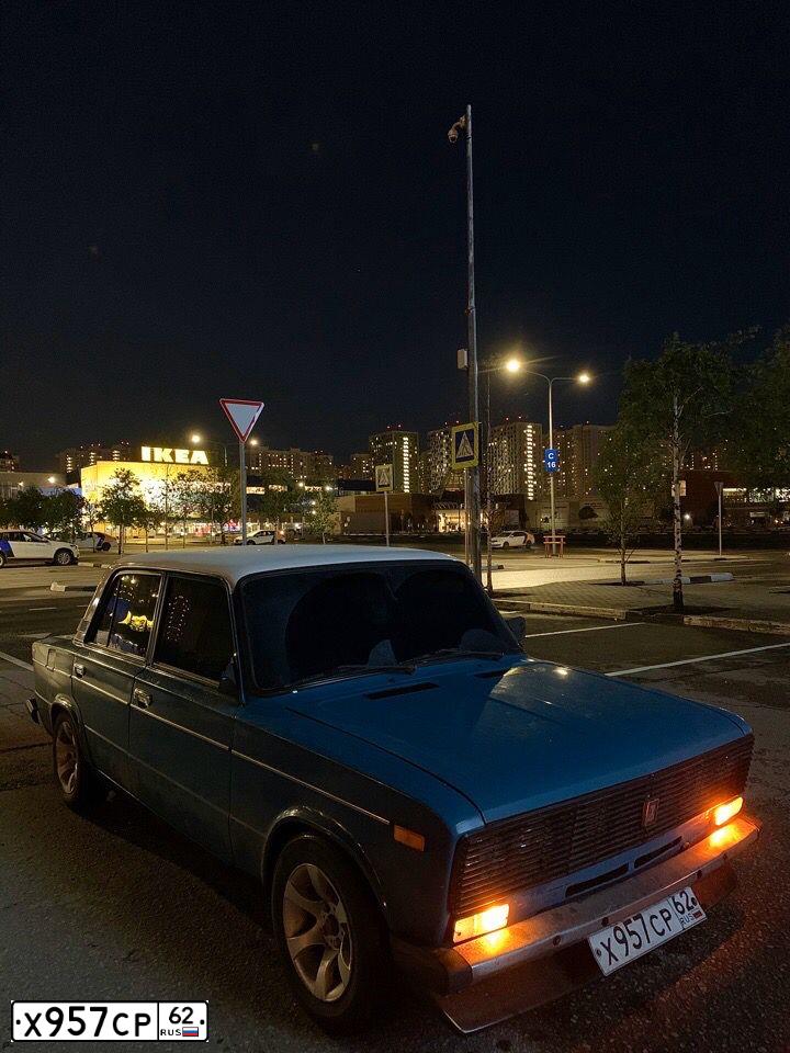 Фото автомобиля LADA 2106 LADA, 2004 — госномер У535ВЕ797. Цвет: СИНЕ-БЕЛЫЙ