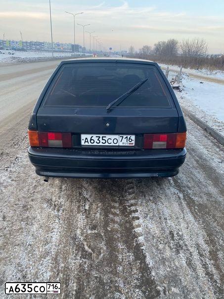 Фото автомобиля LADA 2114 SAMARA, 2006 — госномер А635СО716. Цвет: ГРАФИТОВЫЙ МЕТАЛИК