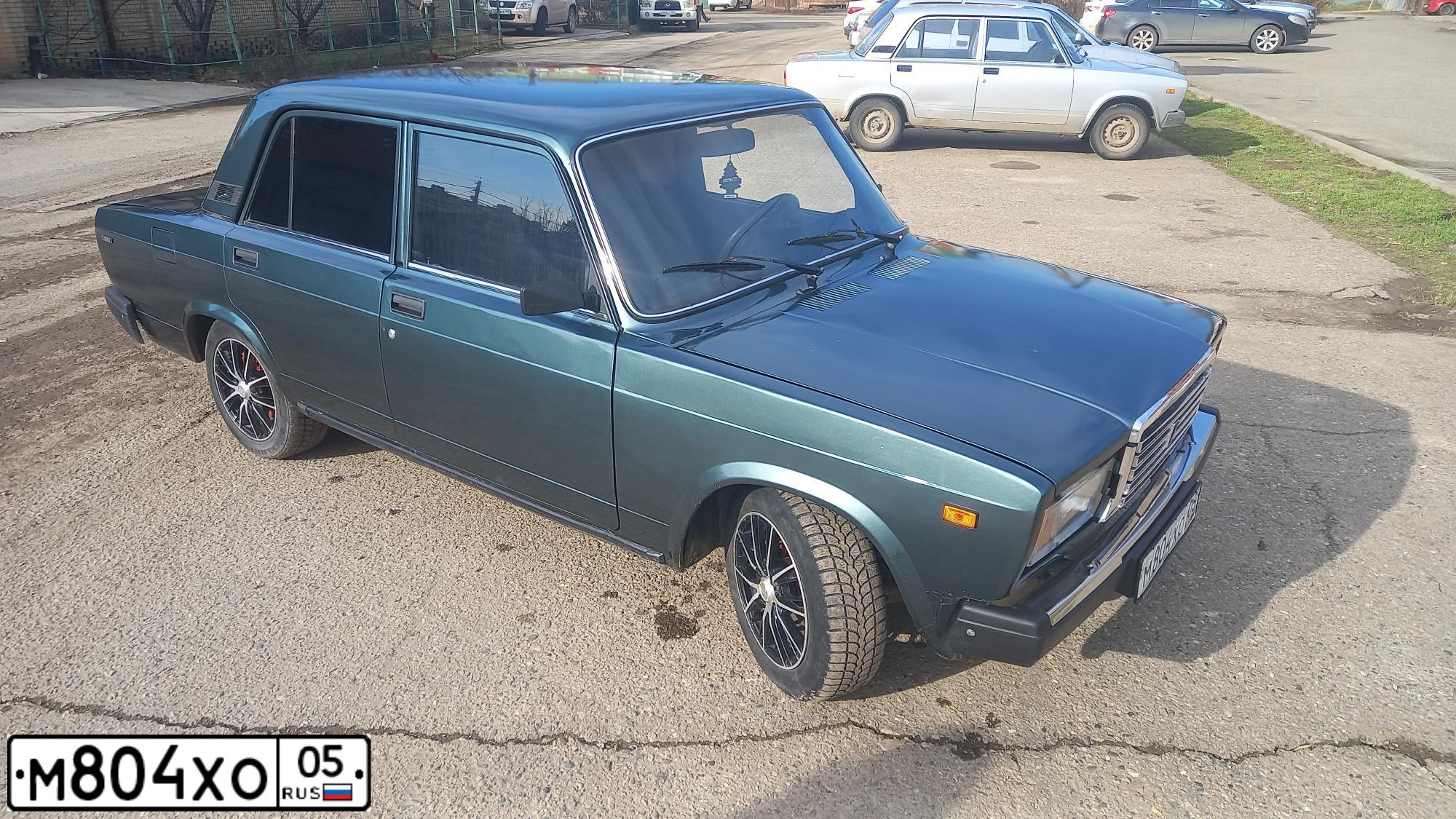 Фото автомобиля LADA 2107, 2010 — госномер А666ТН178. Цвет: СЕРО-СИНЕ-ЗЕЛЕНЫЙ