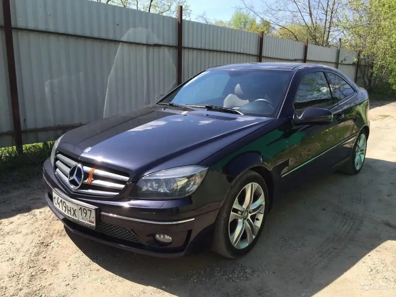 Фото автомобиля MERCEDES C-KLASSE, 2009 — госномер С494КТ196. Цвет: СИНИЙ ТЕМНЫЙ