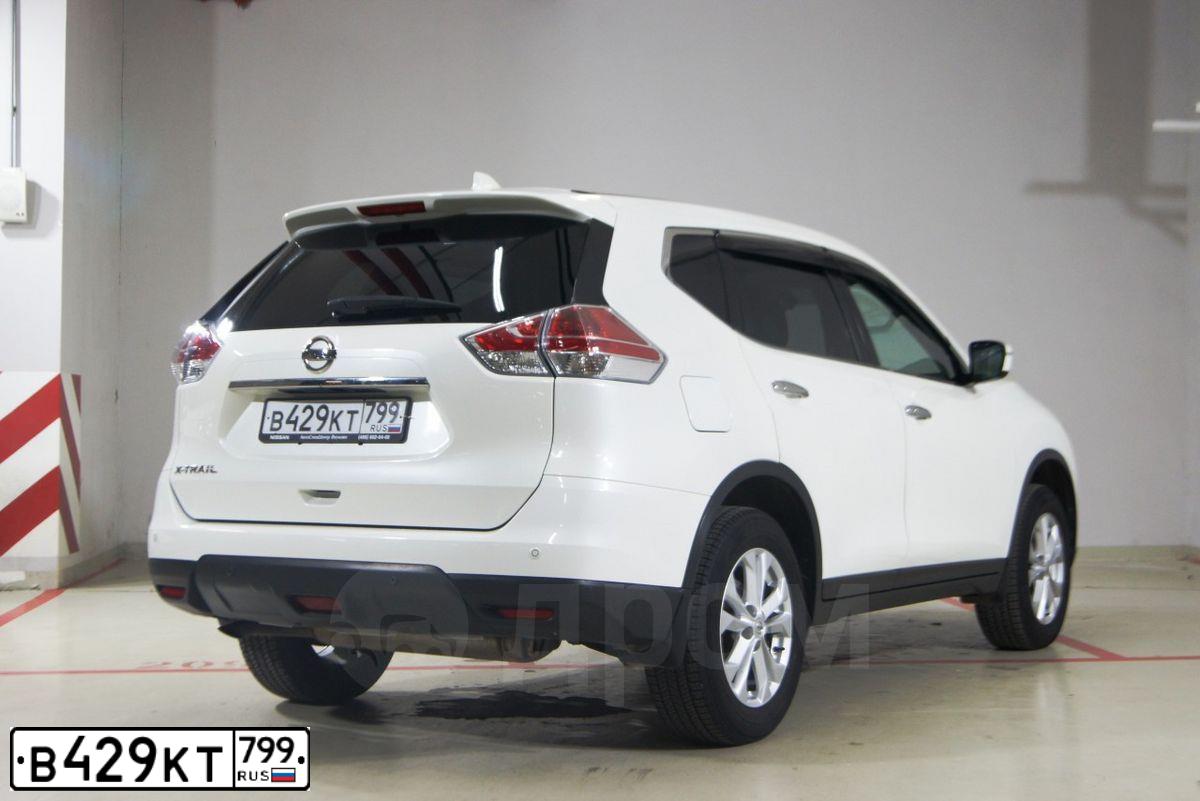 Фото автомобиля NISSAN X-TRAIL, 2018 — госномер О868АТ71. Цвет: Белый