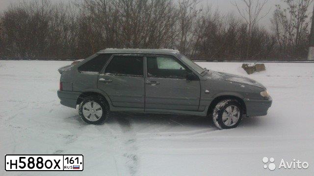 Фото автомобиля LADA 2114 SAMARA, 2005 — госномер У604ВА161. Цвет: СЕРО-ДЫМЧАТЫЙ