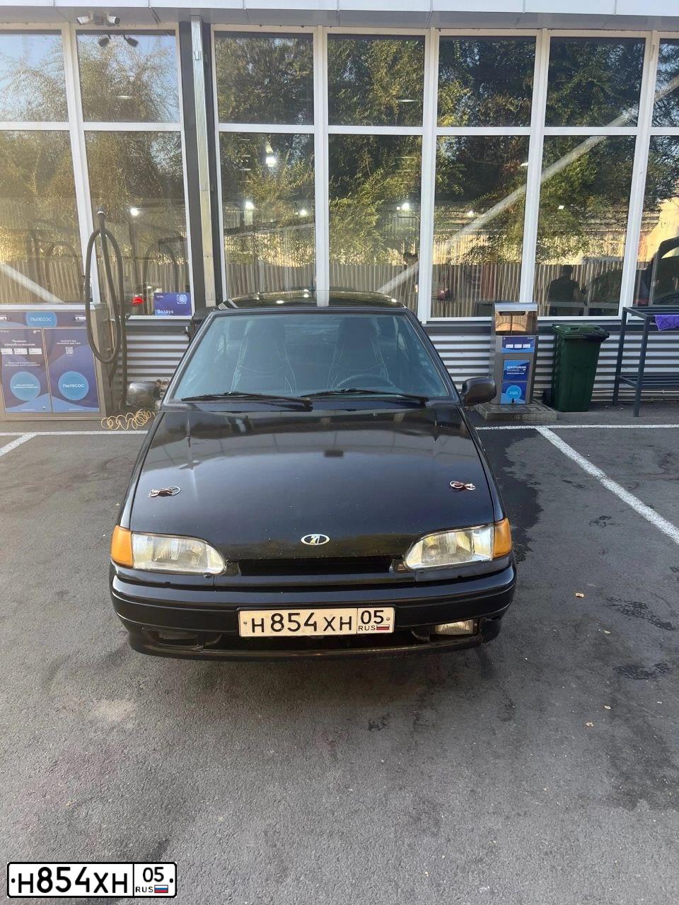 Фото автомобиля LADA 2113 SAMARA, 2006 — госномер Н207СС86. Цвет: ЧЕРНЫЙ