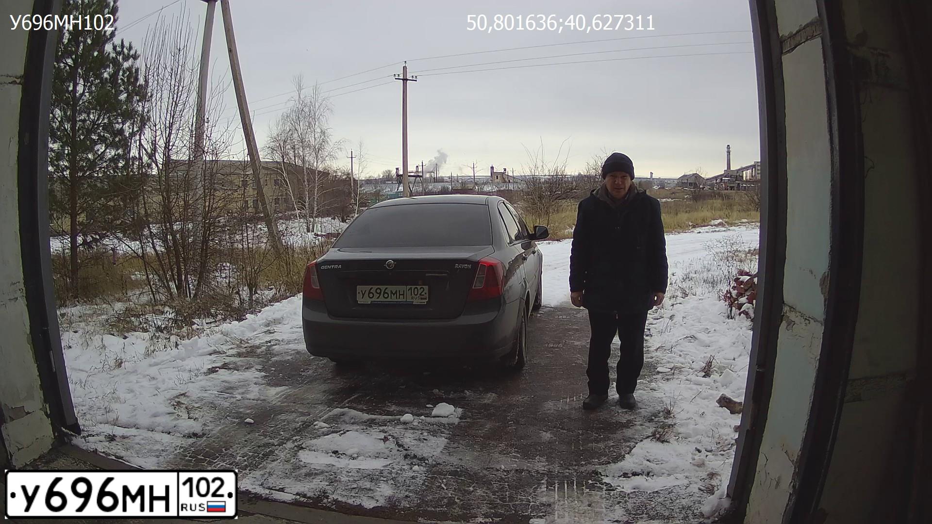 Фото автомобиля RAVON GENTRA, 2017 — госномер А764МН136. Цвет: ЧЕРНЫЙ
