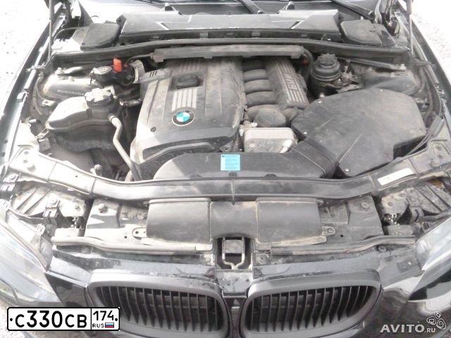 Фото автомобиля BMW SERIE 3, 2008 — госномер О666АС47. Цвет: ЧЕРНЫЙ