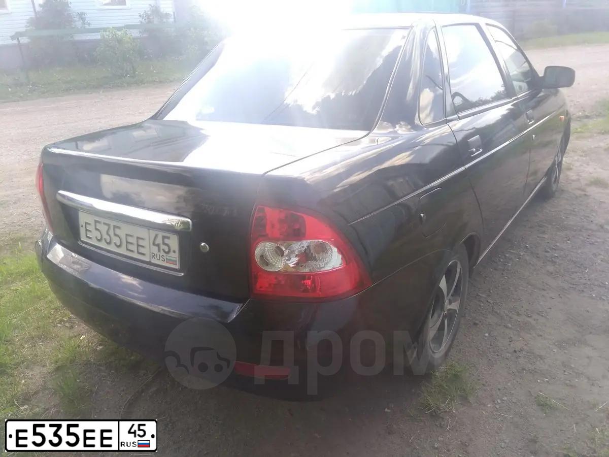 Фото автомобиля LADA 2170 PRIORA, 2007 — госномер Е535ЕЕ45. Цвет: ГРАФИТОВЫЙ МЕТАЛЛИК