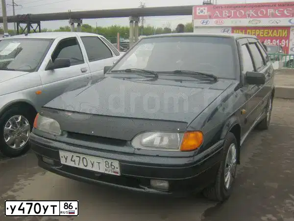 Фото автомобиля LADA 2114 SAMARA, 2012 — госномер М811ЕУ55. Цвет: СЕРО-СИНИЙ