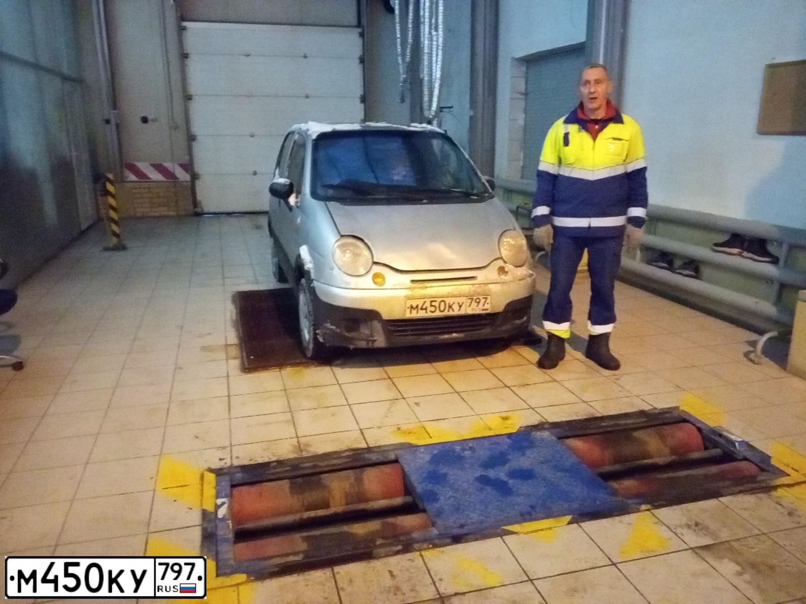 Фото автомобиля DAEWOO MATIZ, 2010 — госномер К776АН550. Цвет: Серебристый