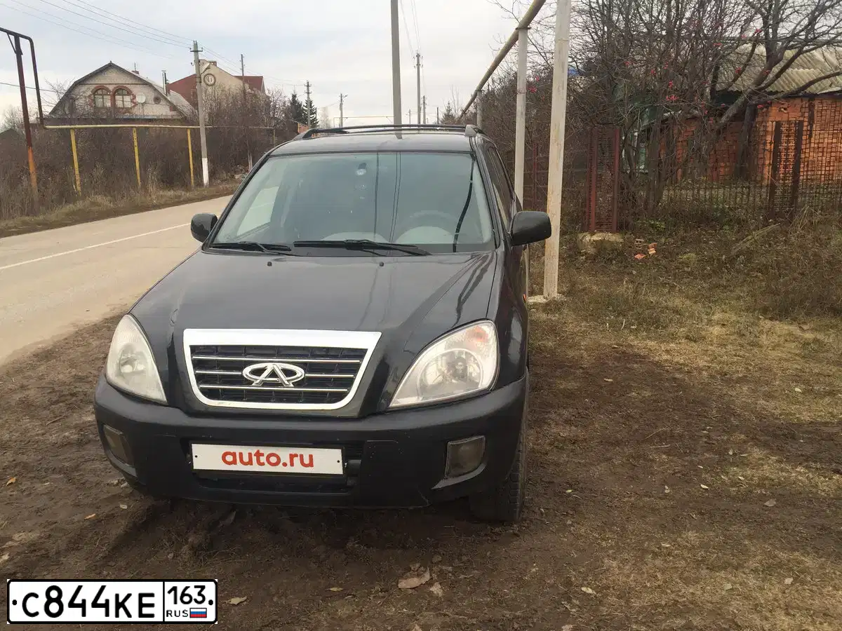 Фото автомобиля TAGAZ TINGO, 2010 — госномер А187ВУ102. Цвет: ЧЕРНЫЙ
