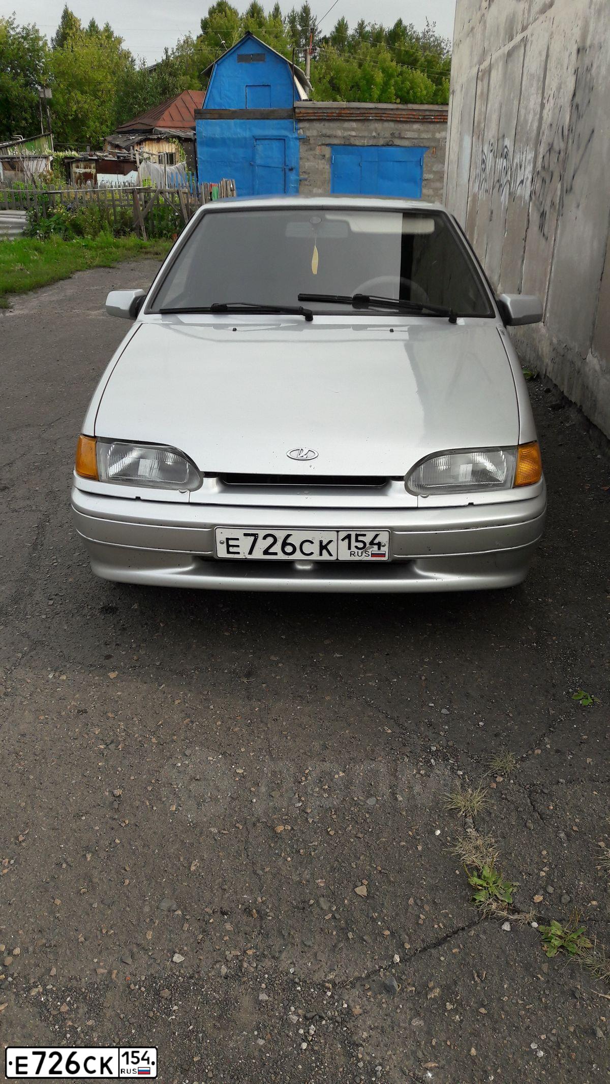 Фото автомобиля LADA 2114 SAMARA, 2008 — госномер В013РВ122. Цвет: Светло-Серебристый металлик
