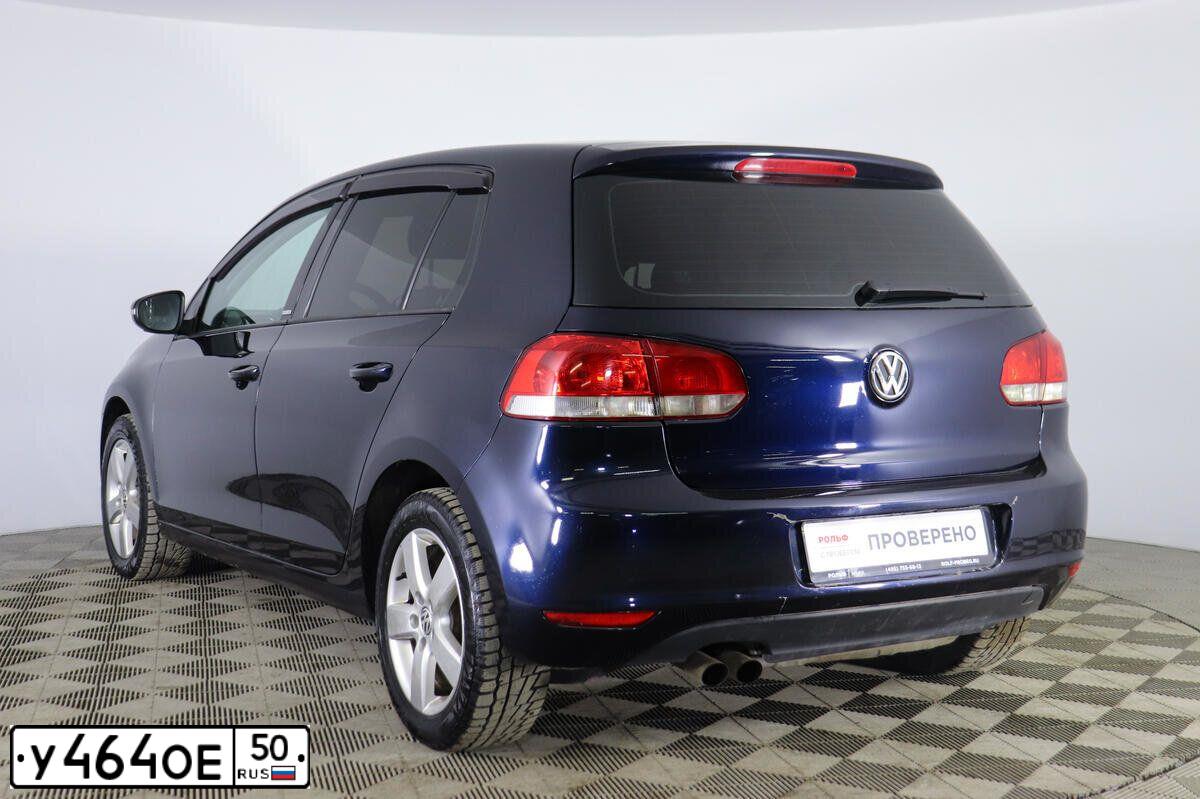Фото автомобиля VOLKSWAGEN GOLF, 2011 — госномер С254МХ797. Цвет: ТЕМНО-СИНИЙ