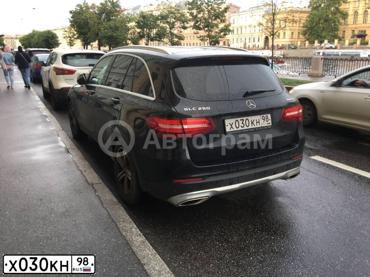 Фото автомобиля MERCEDES GLK-KLASSE, 2014 — госномер М338НА82. Цвет: Коричневый