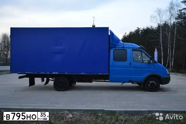 Фото автомобиля GAZ 3302 GAZEL, 2011 — госномер У880КА71. Цвет: синий