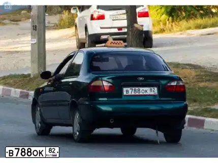 Фото автомобиля DAEWOO  FSO LANOS TF69Y, 2007 — госномер В788ОК82. Цвет: ЗЕЛЕНЫЙ