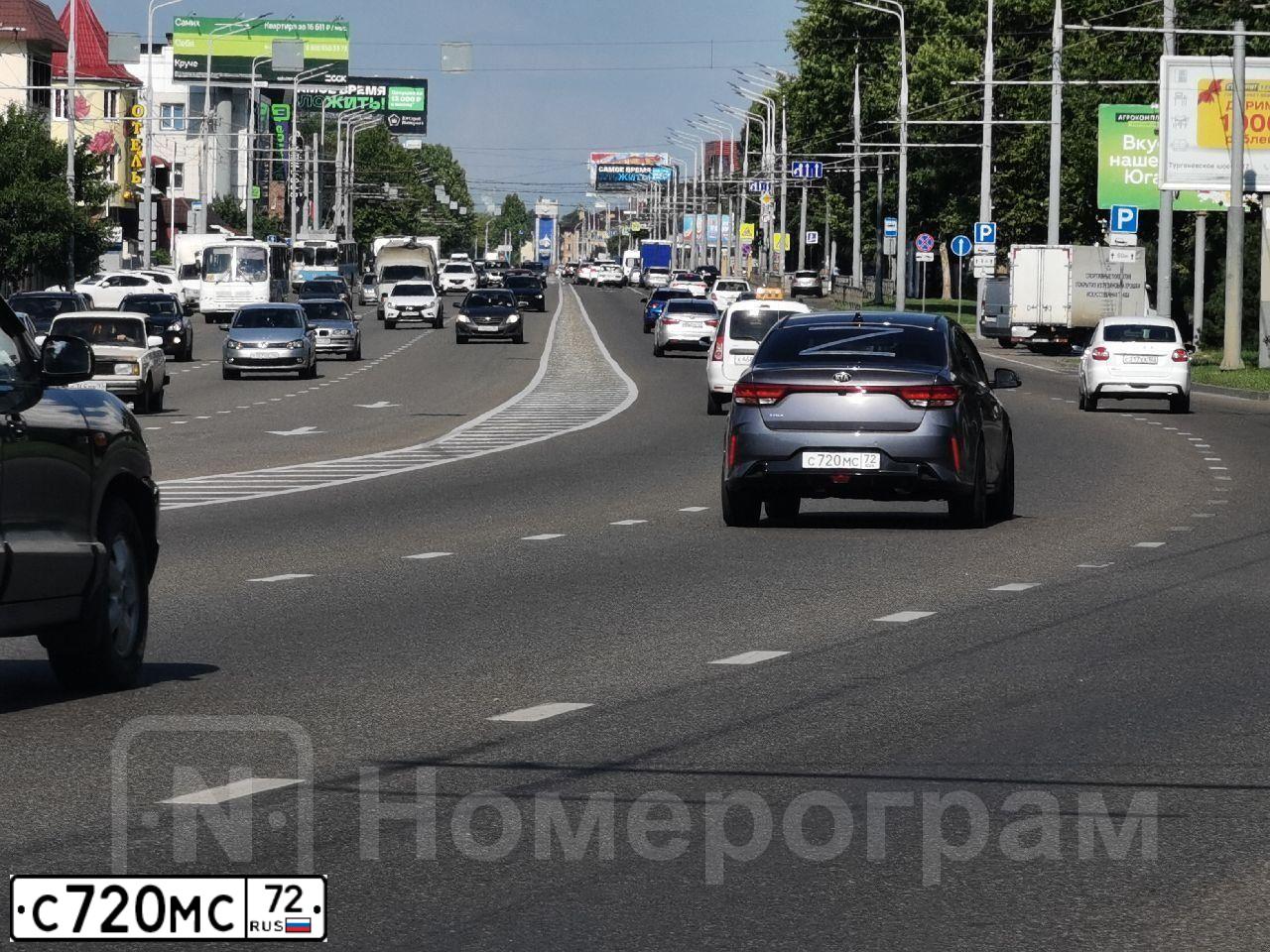 Фото автомобиля DAEWOO NEXIA, 2010 — госномер С720МС72. Цвет: СЕРО-ПЕРЛАМУТРОВЫЙ