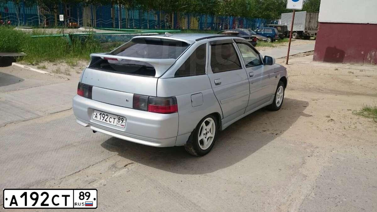 Фото автомобиля LADA 2112 LADA, 2005 — госномер А192СТ89. Цвет: СЕРЕБРИСТО-ЖЕЛТЫЙ