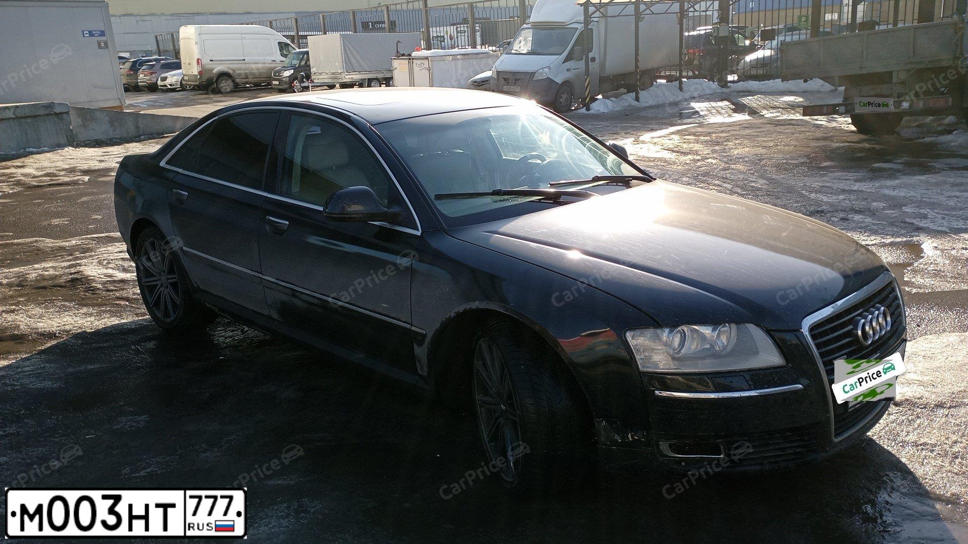 Фото автомобиля AUDI A8, 2007 — госномер Р141МТ761