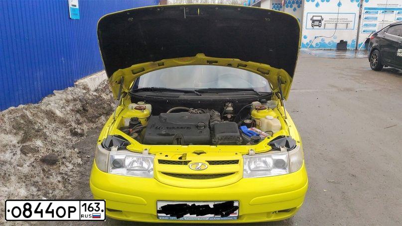 Фото автомобиля LADA 2112, 2007 — госномер О260КЕ181. Цвет: ЖЕЛТЫЙ