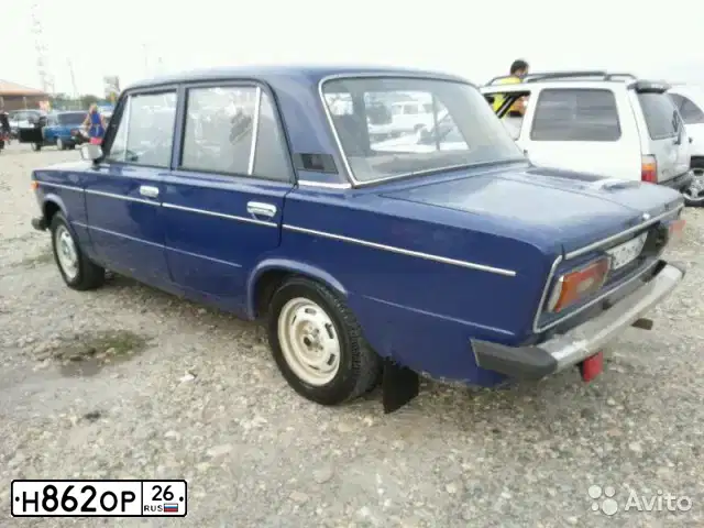 Фото автомобиля LADA 2106, 1997 — госномер Н862ОР26. Цвет: СИНЯЯ ПОЛНОЧЬ
