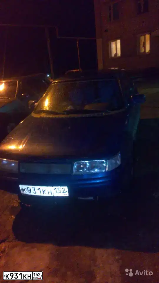 Фото автомобиля LADA 2110, 2001 — госномер К931КН152. Цвет: ЧЕРНЫЙ