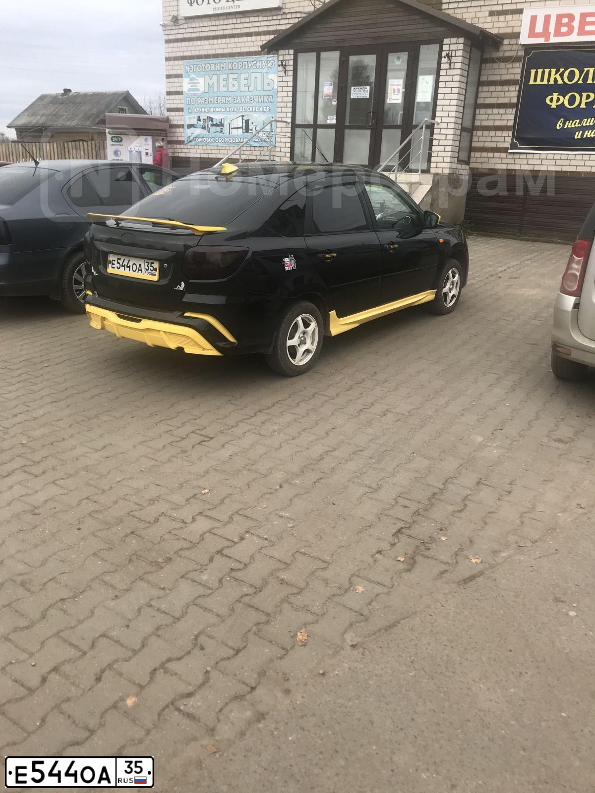 Фото автомобиля LADA 2191 GRANTA, 2014 — госномер Е544ОА35