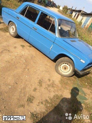Фото автомобиля LADA 2106, 2000 — госномер В991МО71. Цвет: СЕРО-ЗЕЛЕНО-ГОЛУБОЙ