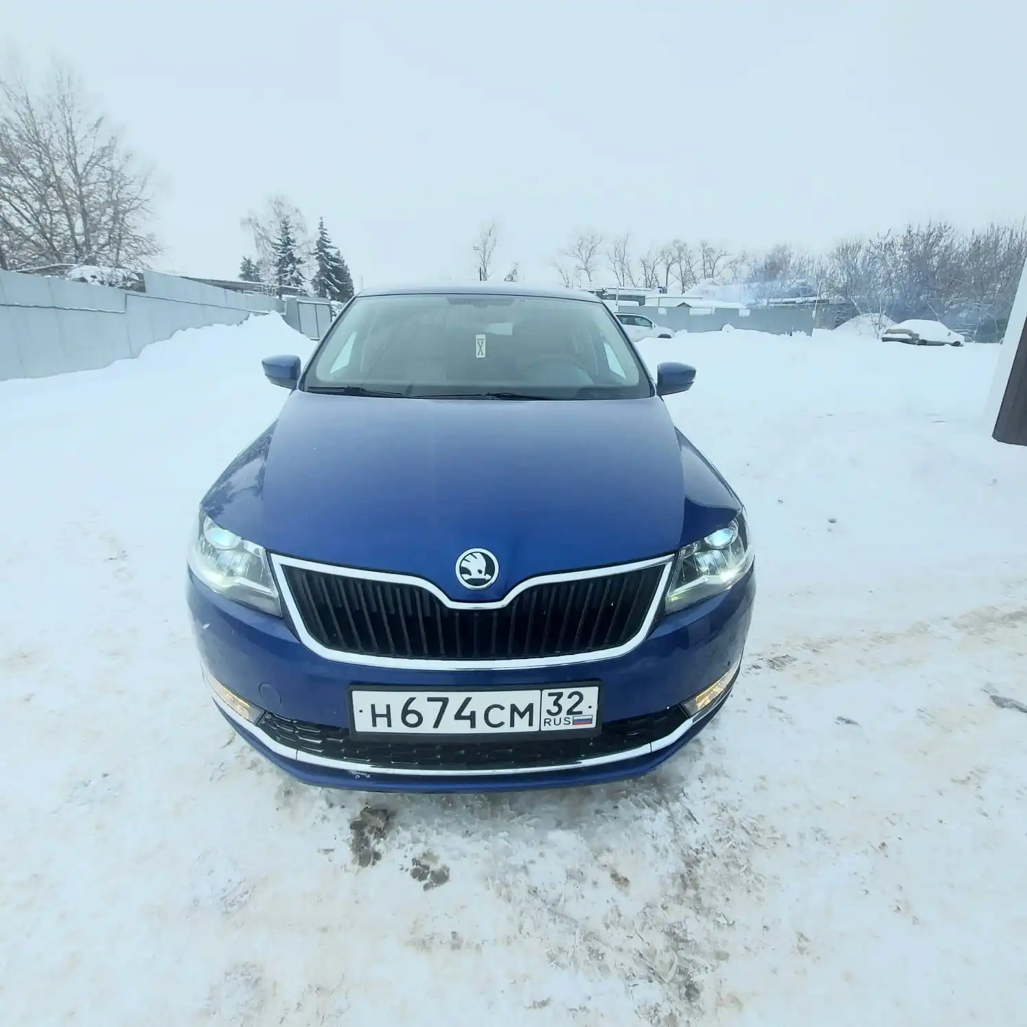 Фото автомобиля SKODA RAPID, 2019 — госномер С353ЕВ126