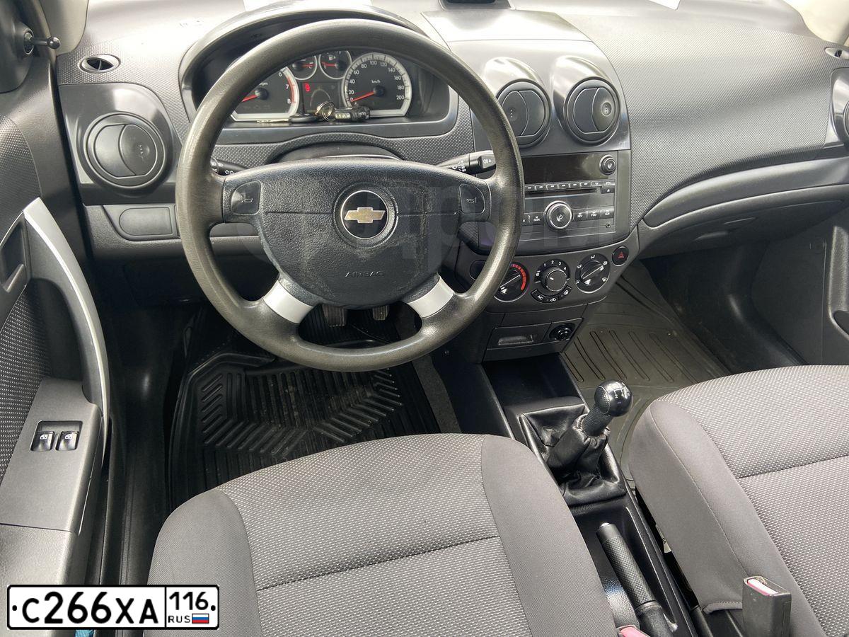 Фото автомобиля CHEVROLET AVEO, 2007 — госномер А174РУ252. Цвет: ЧЕРНЫЙ
