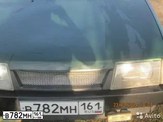 Фото автомобиля LADA 2109 SAMARA, 1999 — госномер В782МН161. Цвет: ЗЕЛЕНЫЙ