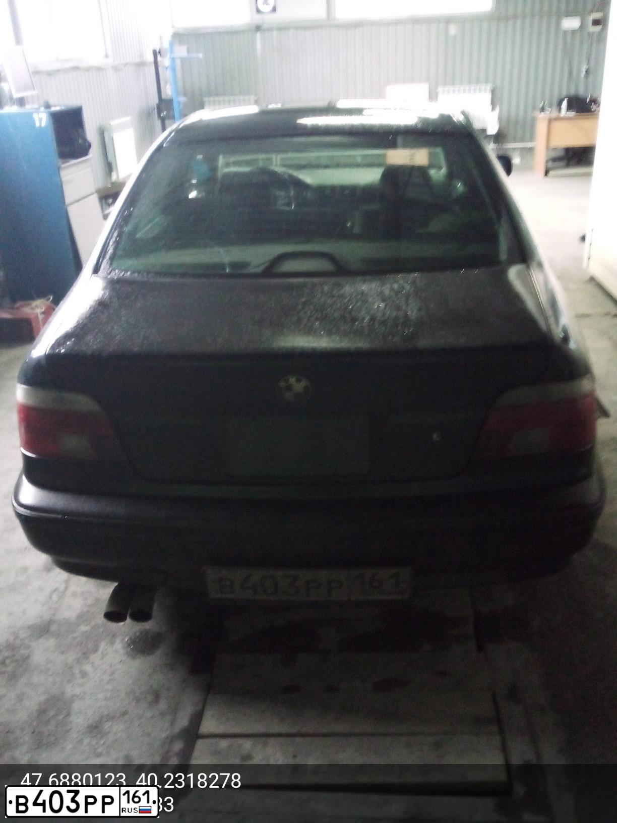 Фото автомобиля BMW SERIE 5, 1996 — госномер Т502УА193. Цвет: ЧЕРНЫЙ
