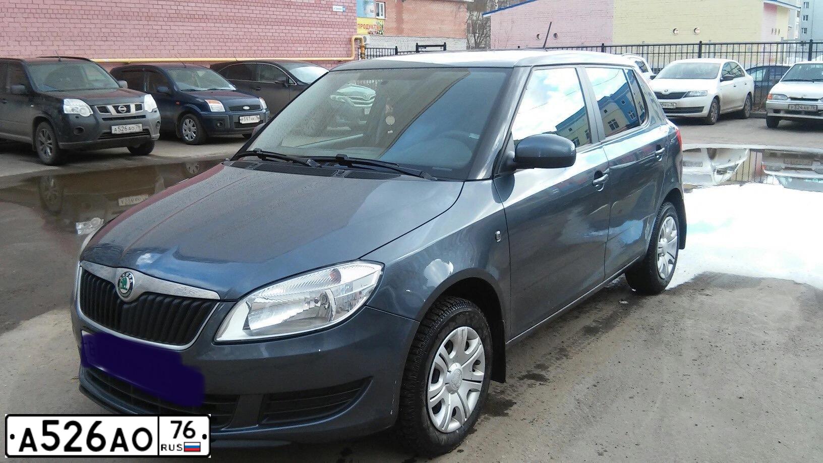 Фото автомобиля NISSAN X-TRAIL, 2013 — госномер А526АО76. Цвет: ЧЕРНЫЙ