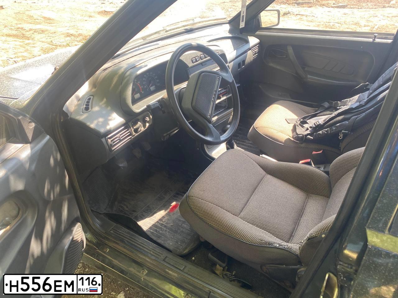 Фото автомобиля LADA 2114 SAMARA, 2006 — госномер Н556ЕМ116. Цвет: ЗОЛОТИСТЫЙ-ТЕМНО ЗЕЛЕНЫЙ