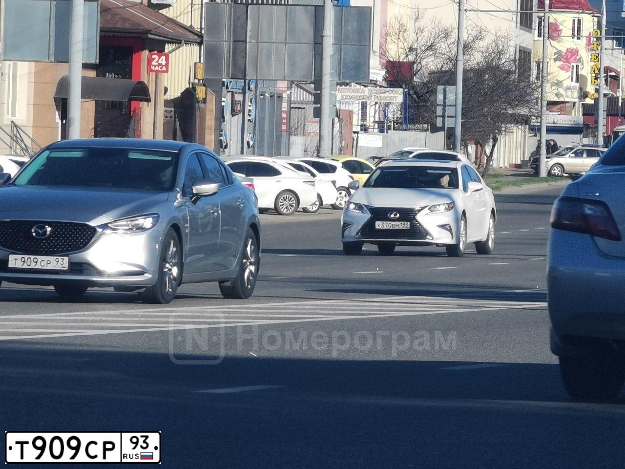 Фото автомобиля MAZDA A 6, 2019 — госномер Т535ЕХ193. Цвет: Серый