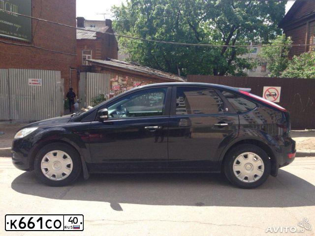 Фото автомобиля FORD D FOCUS, 2009 — госномер К661СО40. Цвет: ЧЕРНЫЙ