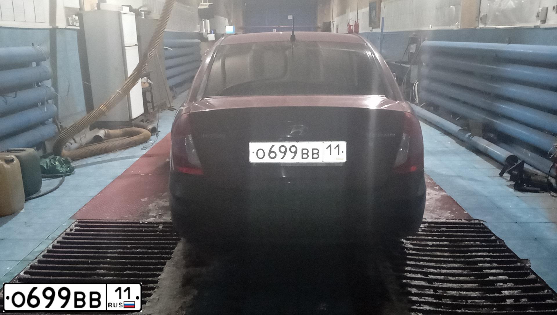 Фото автомобиля HYUNDAI VERNA, 2008 — госномер Р806ТХ159