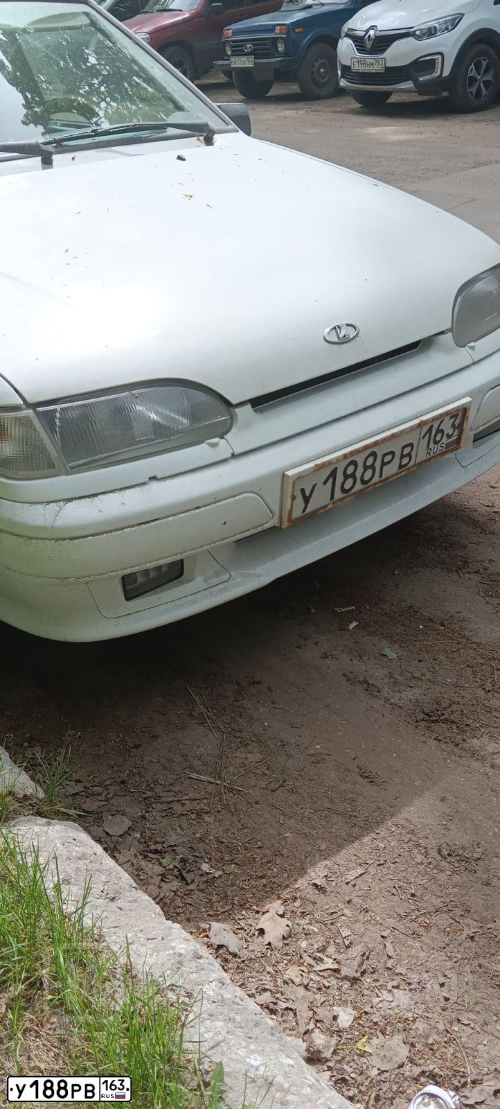 Фото автомобиля LADA 2113, 2011 — госномер Х286МЕ763. Цвет: Белый