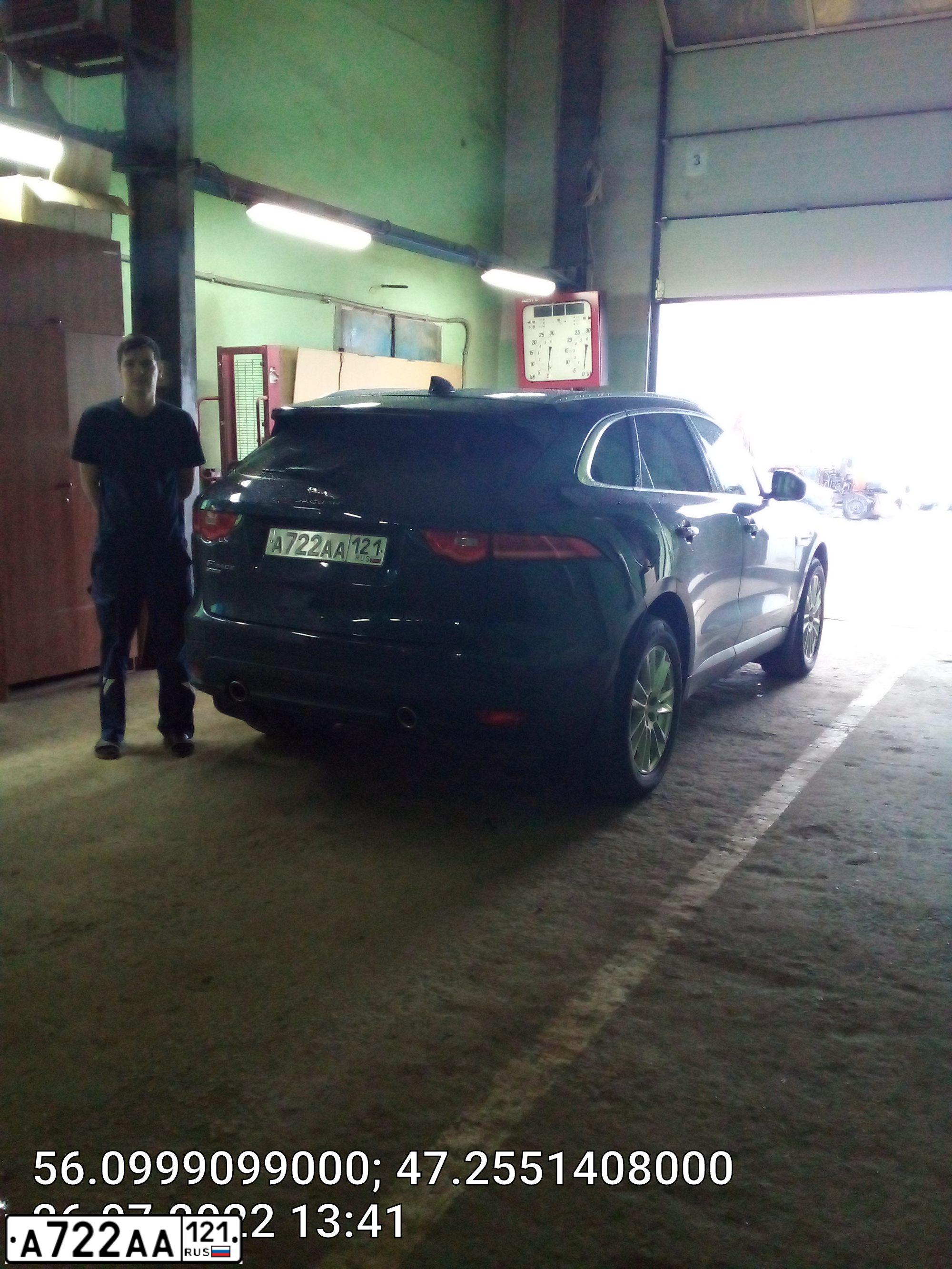 Фото автомобиля BMW X3, 2005 — госномер А722АА121. Цвет: ЧЕРНЫЙ