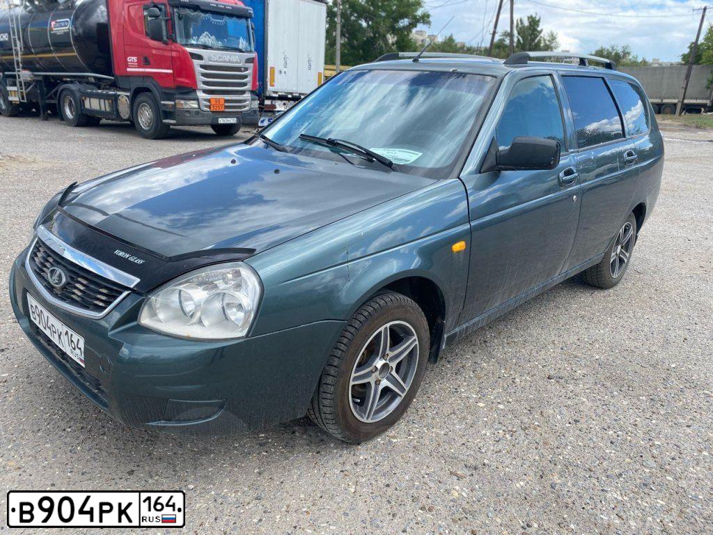 Фото автомобиля LADA PRIORA, 2011 — госномер У577НЕ05. Цвет: СЕРО-СИНЕ-ЗЕЛЕНЫЙ