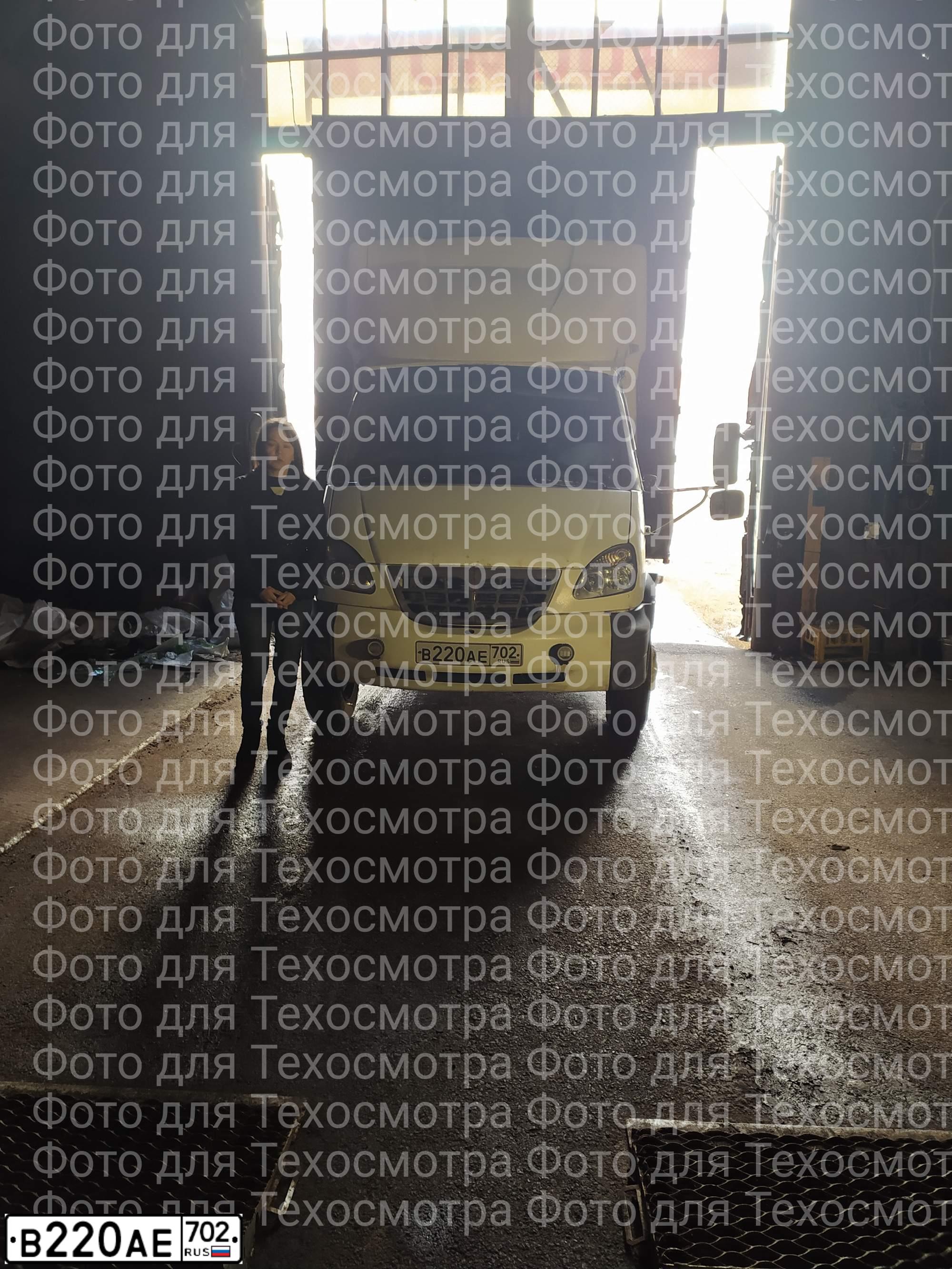 Фото автомобиля GAZ 3310 WALDAI, 2012 — госномер В220АЕ702. Цвет: Белый