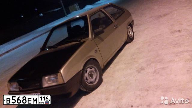 Фото автомобиля LADA 2108 SAMARA, 2001 — госномер В568ЕМ116. Цвет: СЕРЕБРИСТО-СЕРО-ЗЕЛЕНЫЙ