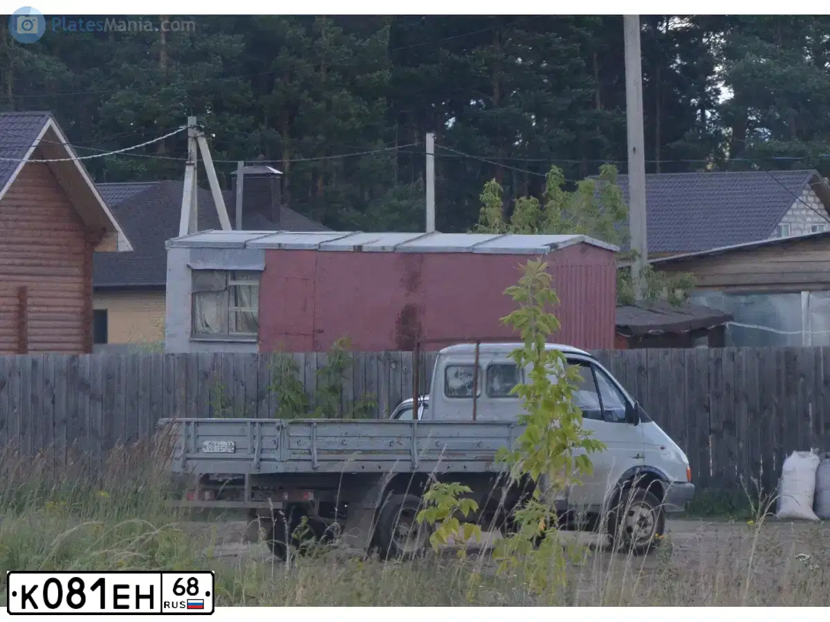 Фото автомобиля GAZ 3302 EL, 1999 — госномер К081ЕН68. Цвет: СЕРЫЙ