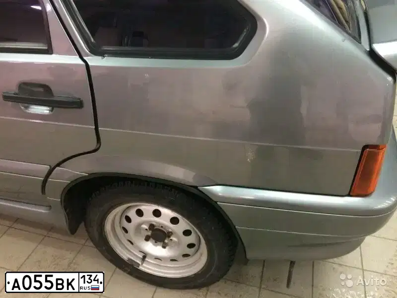 Фото автомобиля LADA 2114 SAMARA, 2007 — госномер А055ВК134. Цвет: СЕРО-ЗЕЛЕНЫЙ МЕТАЛЛИК