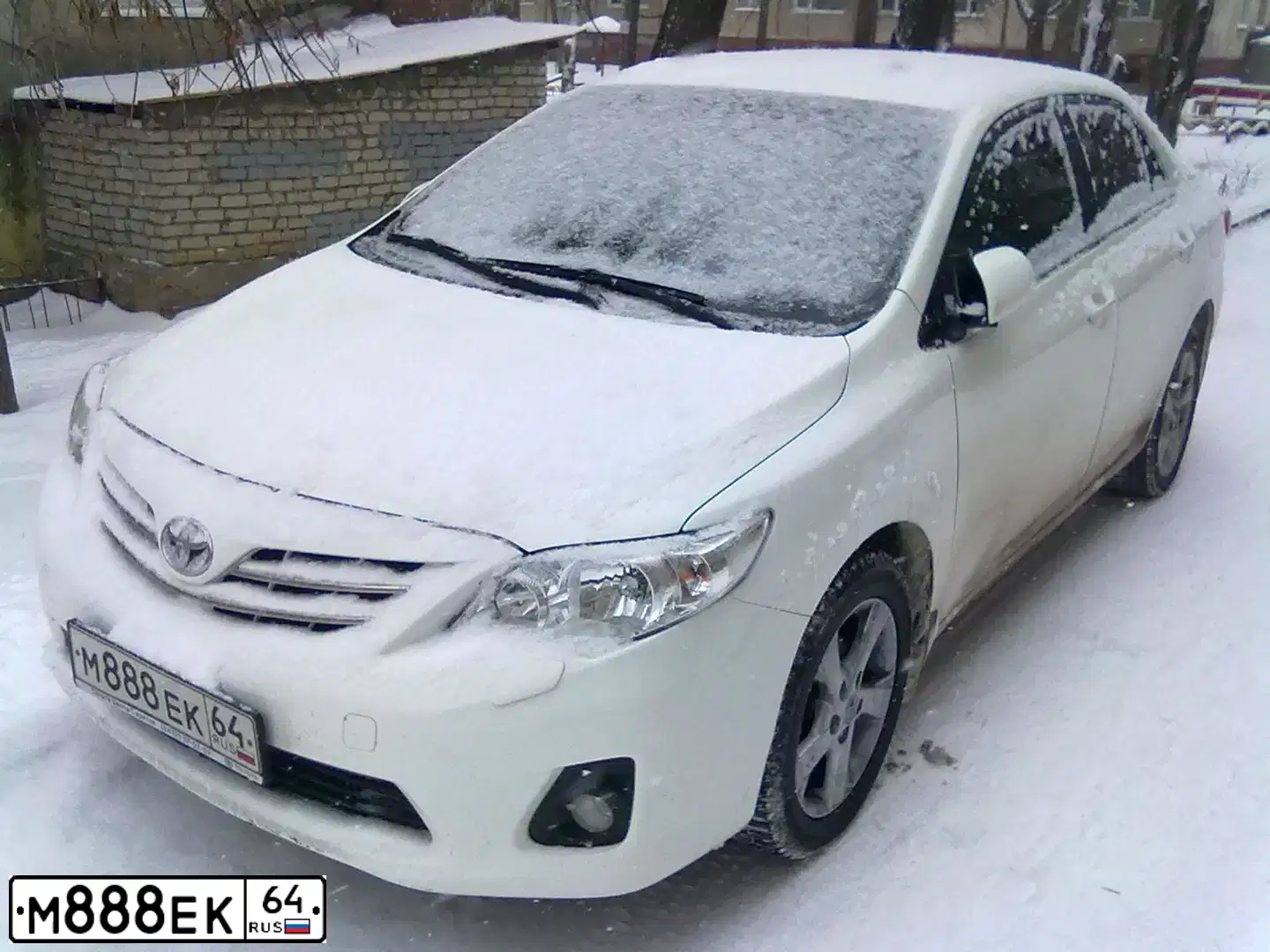 Фото автомобиля HYUNDAI I30, 2009 — госномер М888ЕК64. Цвет: синий