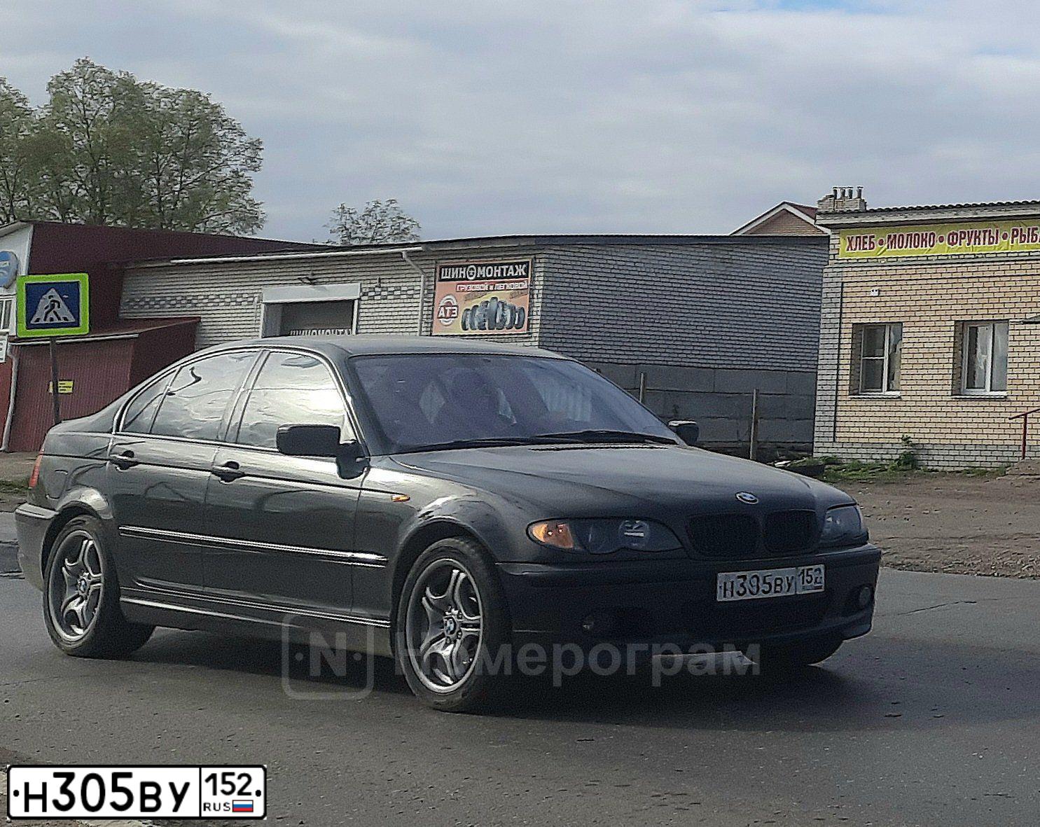 Фото автомобиля MAZDA 626, 1996 — госномер Н305ВУ52. Цвет: ЗЕЛЕНЫЙ