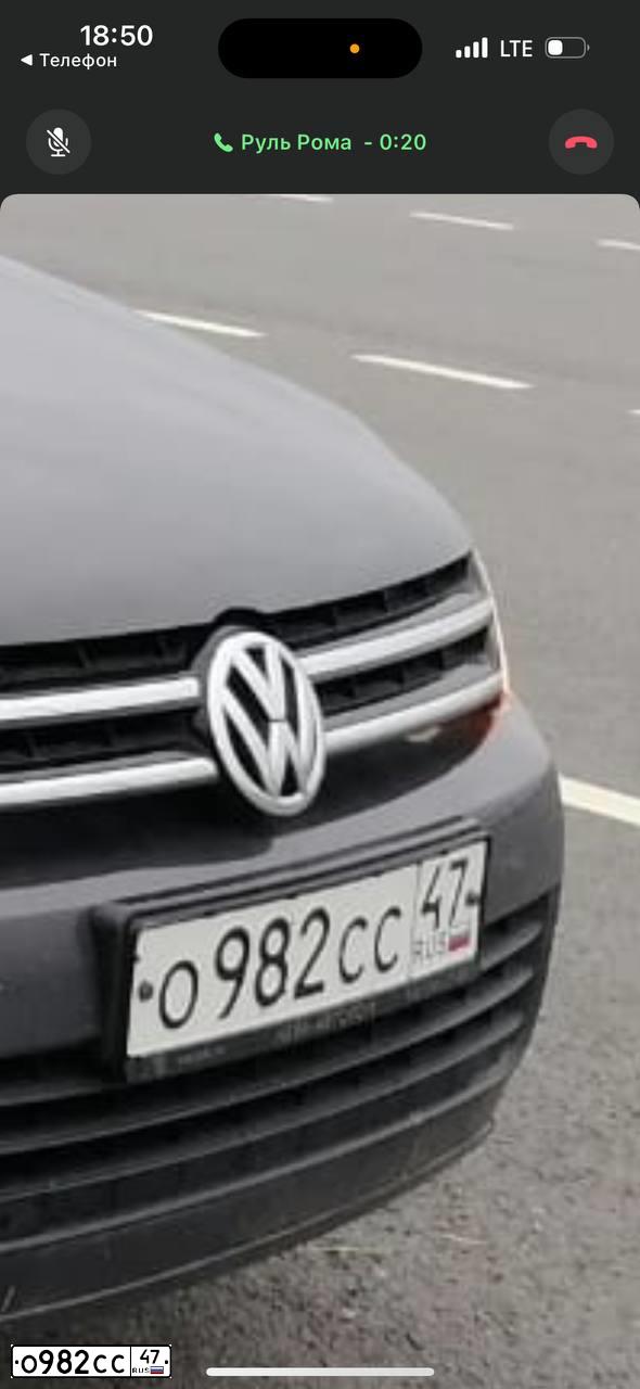 Фото автомобиля VOLKSWAGEN TOUAREG, 2012 — госномер Н163АЕ13. Цвет: ЧЕРНО-СЕРЫЙ
