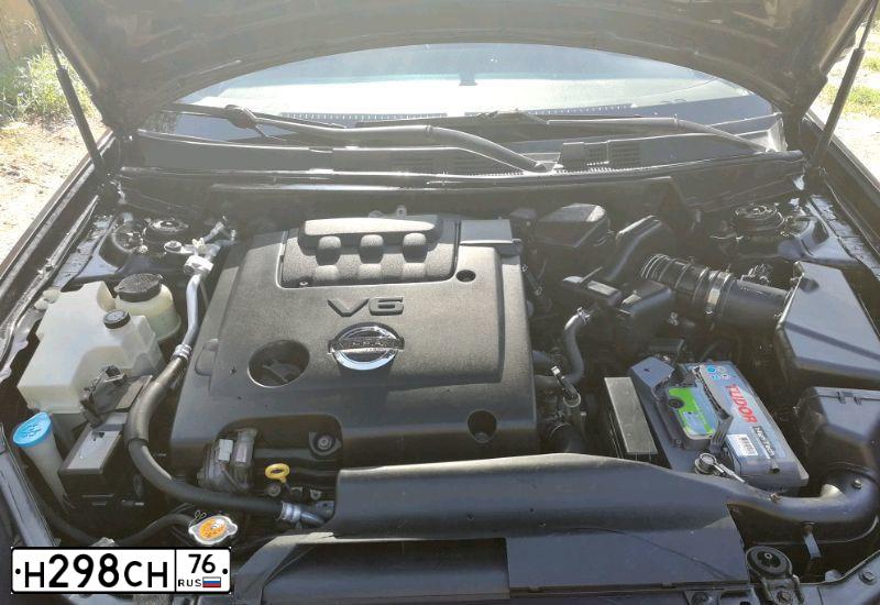 Фото автомобиля NISSAN TEANA, 2006 — госномер Н298СН76. Цвет: ЧЕРНЫЙ