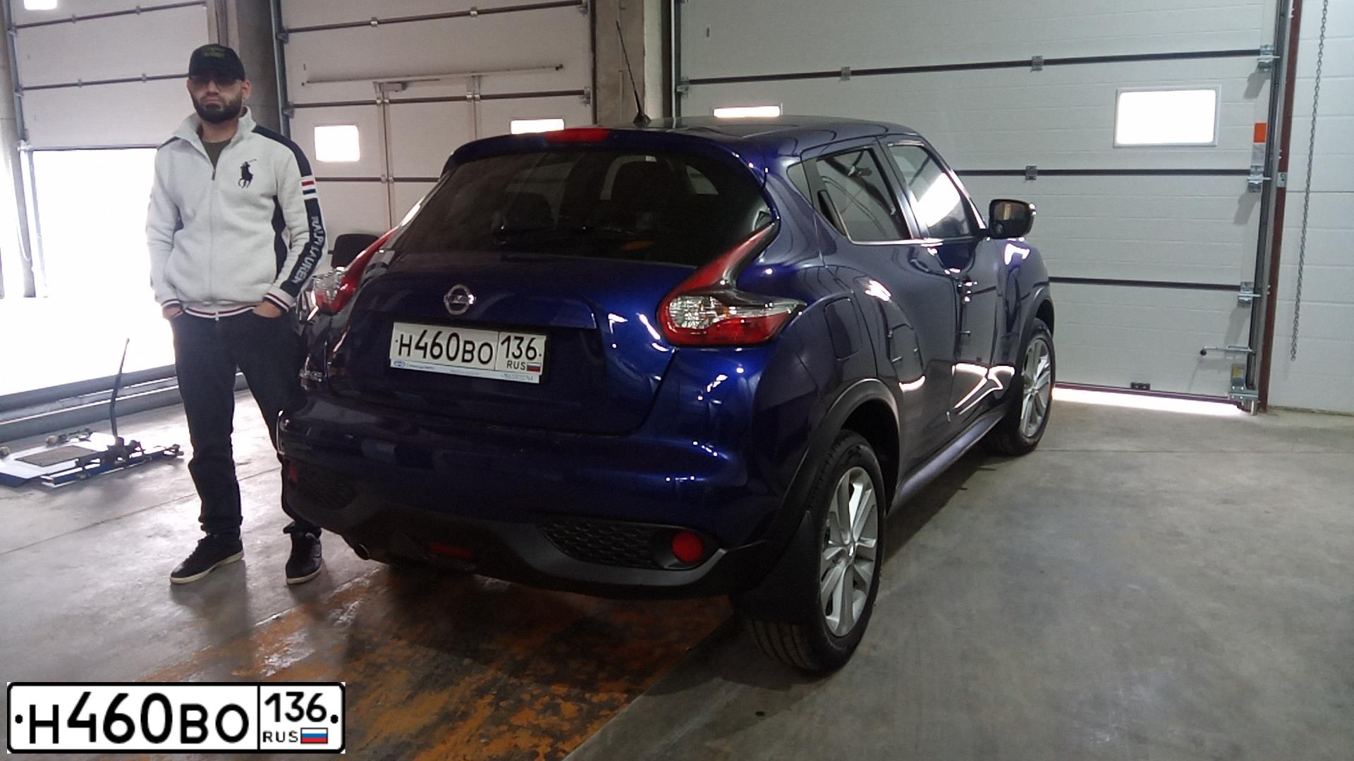 Фото автомобиля NISSAN JUKE, 2015 — госномер А435КА761